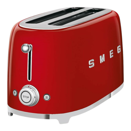 מצנם רטרו 4 פרוסות SMEG TSF02 – צבע אדום