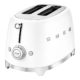 מצנם קופץ 2 פרוסות SMEG TSF01  – עיצוב רטרו יוקרתי למטבח מודרני - לבן