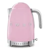 קומקום חשמלי SMEG KLF04PKEU בגוון ורוד Cadillac Pink – בקרת טמפרטורה מתקדמת בנפח 1.7 ליטר