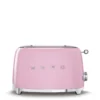טוסטר חשמלי SMEG TSF01PKUS בצבע ורוד – טוסטר רטרו ל־2 פרוסות עם 6 דרגות השחמה