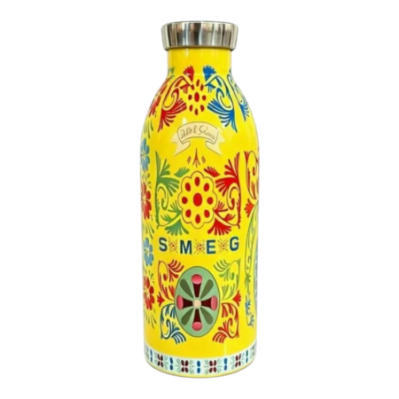 SMEG Sicily Bright Yellow בקבוק תרמי