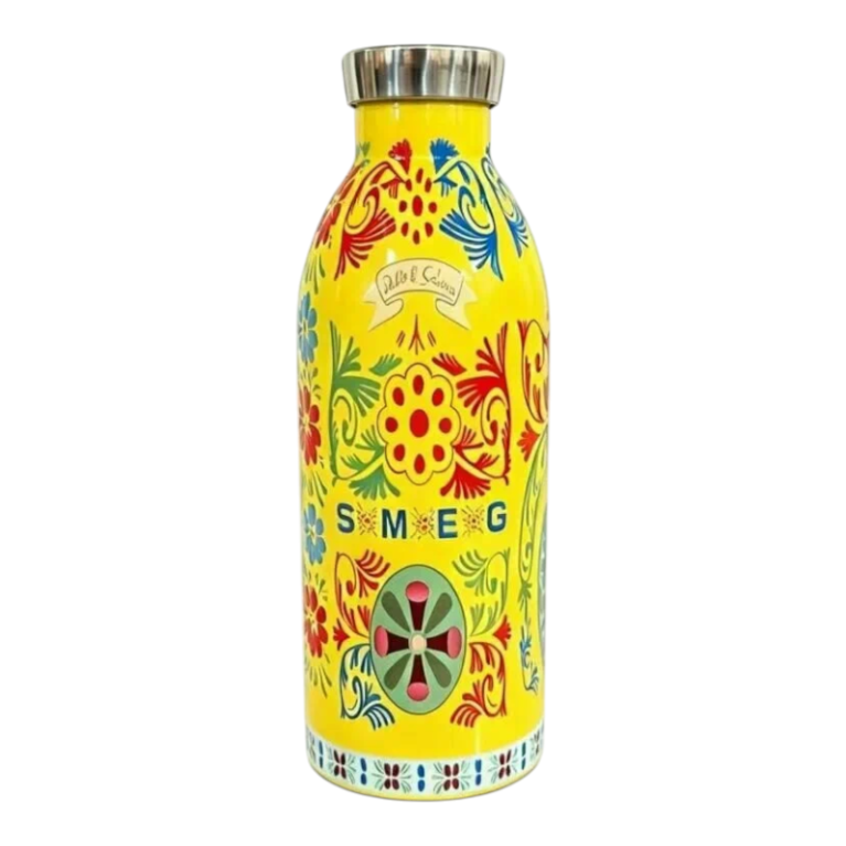 SMEG Sicily Bright Yellow בקבוק תרמי
