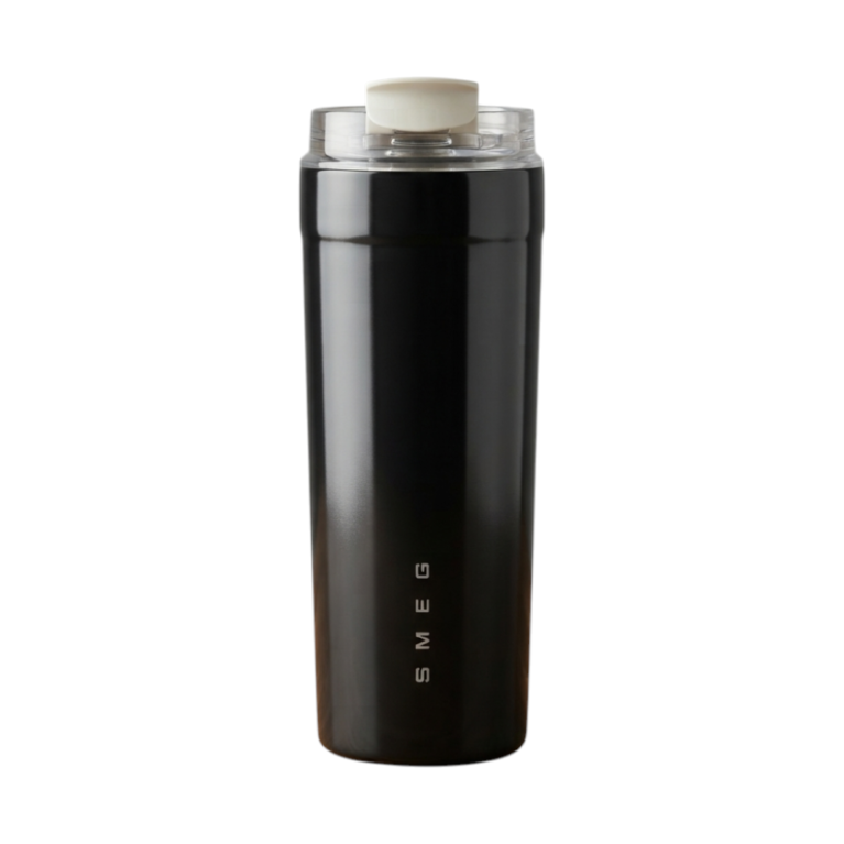 SMEG Thermo Black 550 ml כוס תרמית בעיצוב 50’s Style