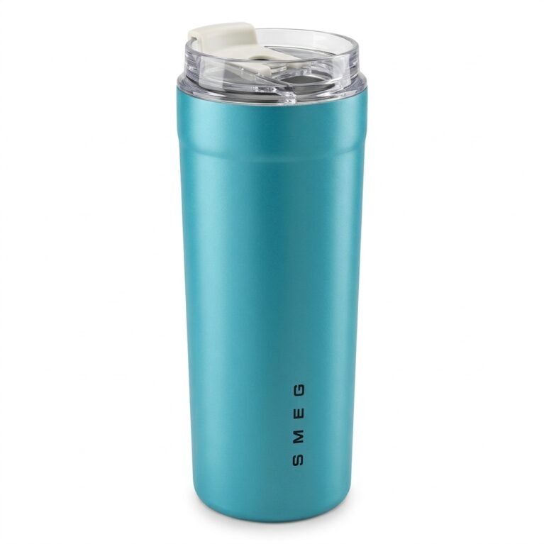 SMEG Thermo Blue 550 ml כוס תרמית בעיצוב 50’s Style