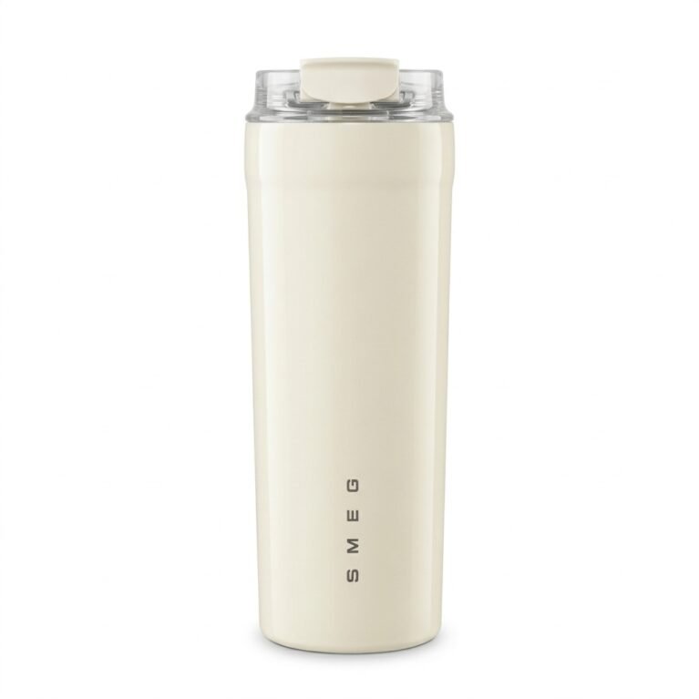 SMEG Thermo Cream 550 ml כוס תרמית בעיצוב 50’s Style