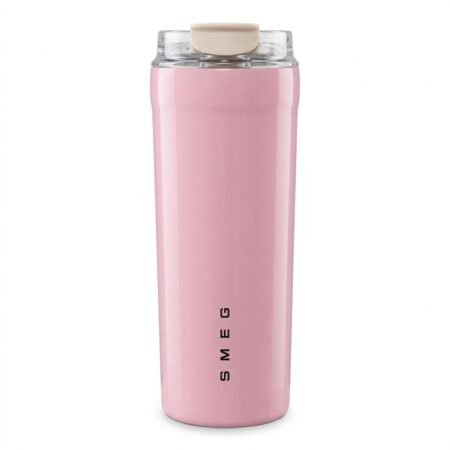 SMEG Thermo Pink 550 ml כוס תרמית בעיצוב 50’s Style
